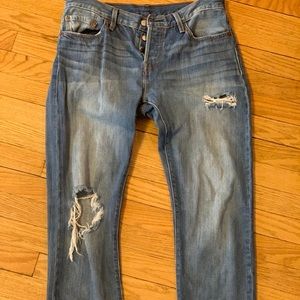 Levi’s girlfriend ankle length